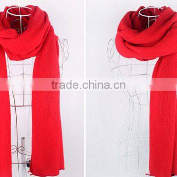 wholesale scottish solid plain blank cheap cashmere knitted scarf