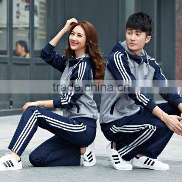 Jiangxi OEM Casual Fleece Slim Fit Tracksuit Wholesale Cheap Custom High Quality Sports Tracksuit For Unisex photo-3