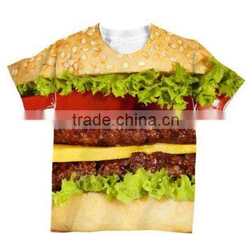 custom sublimation t shirt children t shirt short sleeve