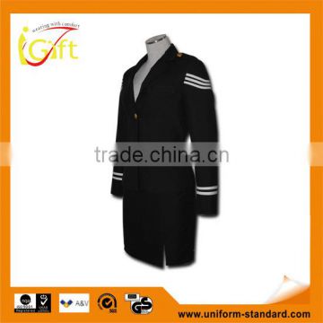 Design china made cotton or CVC unisex security uniform