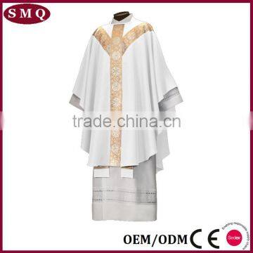 2017 Factory Supply Jacquard Wholesale Customize Green Chasuble photo-3