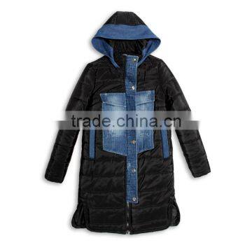 2016 Latest Winter Cotton Jacket Women Overcoat Ladies Long Coat Design photo-4