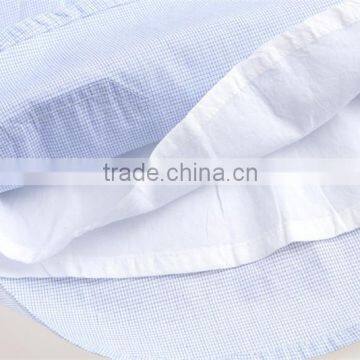 Frock Design Swing Vest Dresses Pictures Summer Denim Blue Cotton Baby Dress Girls photo-5