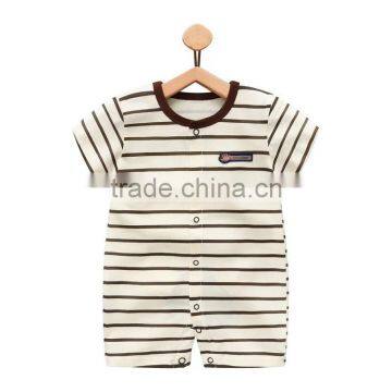 Wholesale Baby Cotton Rompers Cute Printed Short Sleeve Baby Onesie photo-2