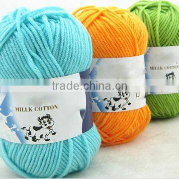 milk cotton knitting yarn