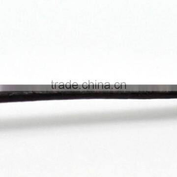 Wholesale Coffee Color Round Real Leather Jewelry Cord 1mm photo-2