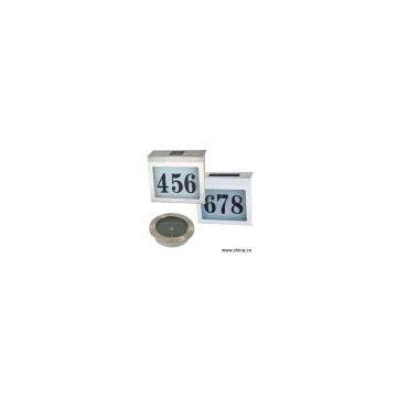 Sell Solar House Numberplate/Path Light