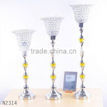 Hot Sale Wedding favor antique crystal candle holder for table centerpiece wholesale like