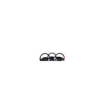 ABS Customized Hot or Cold Runner OEM Plastic Molded Parts For Blue Black Steering Wheel