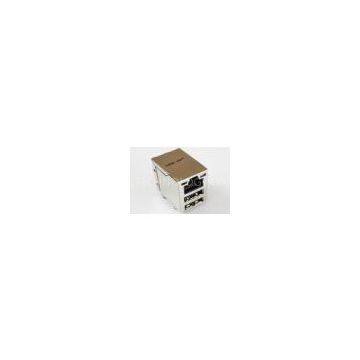 Metal Gigabit POE RJ45 Connector , Dual USB RJ45 Jack For SDH , PDH