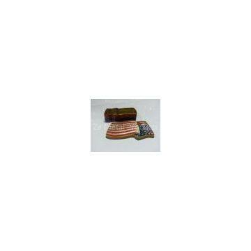 Painted Cartoon Tin Candy Containers , Tinplate Tea / Coffe / Cookie Case