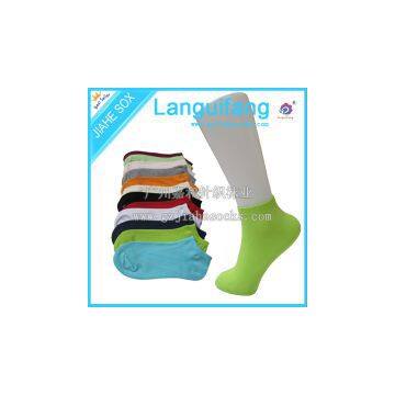 breathable women knitted low cut cotton socks China socks manufacturer