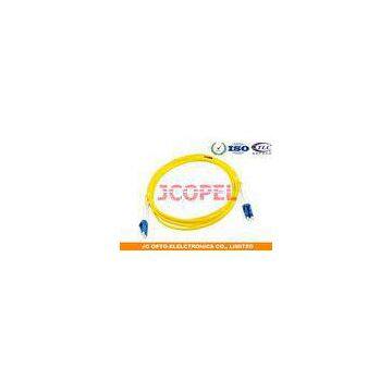 Duplex Fiber Optic Patch Cord LC / PC TO LC / PC Single Mode G652D Fibre
