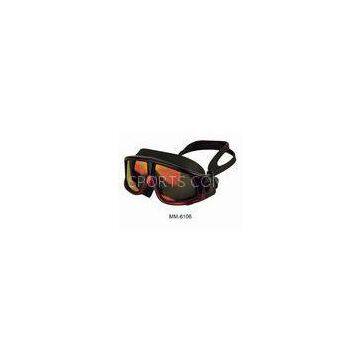 Mirror Red Polarized Swimming Goggles with Silicone Gasket and Strap