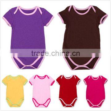 Plain romper baby clothes soft cotton onesie blank bodysuit romper M7031101