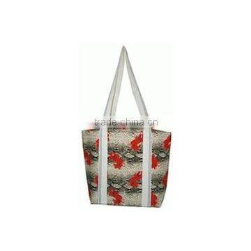 printed cotton tote bag