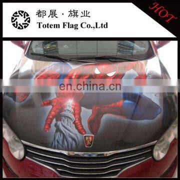 Custom Car Engine Cover , Bonnet Flag