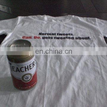 magic t-shirts in tin can tin can compressed tees compressed t-shirt promotion tees in pop-top can