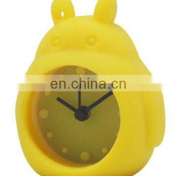 New Unbreakable Animal Silicone Table Clock photo-2