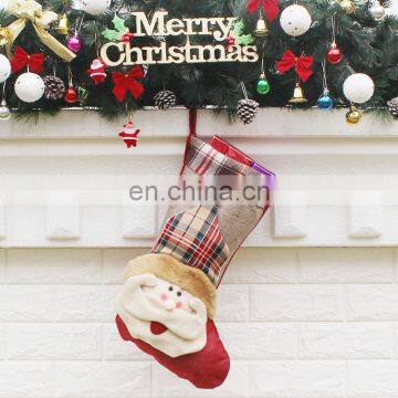 Christmas Tree Decoration Party Gifts Santa Claus Snowman Elk Christmas Stocking