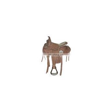 Western Saddles big horn saddle