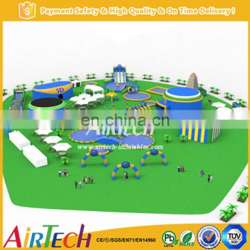 High quality inflatable playground inflatable amusement center for fun