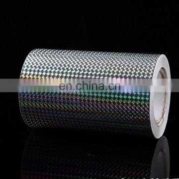 PCV silver three-dimensional laser stickers/water glue roll self-adhesive sticker