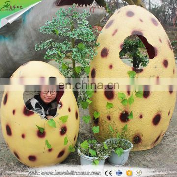 KAWAH Amusement Theme Park Fiberglass Dinosaur Eggs