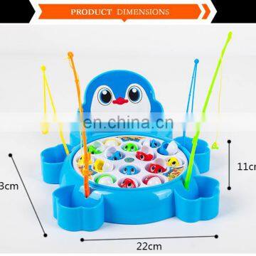 Toys 2018 Electric Magnetic Penguin Fishing Children Toys Educational Game for Sale photo-5