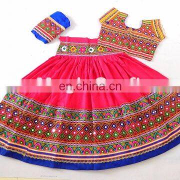 Belly Dance costume Choli- Ram Leela Style Banjara Chaniya Choli- Sanedo Navratri Chaniya Choli