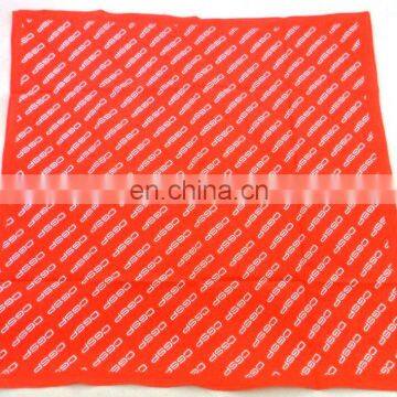 Custom High Quality Promotional Cotton Red Printing Bandana photo-6