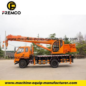 10 tons  Hydraulic Crane on Truck  Factory Directly Sale T-KING  Chassis 698