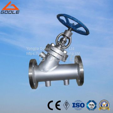 Y Type Steam Jacket Globe Valve (GABJ45H)