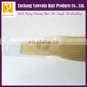 High quality double drawn invisible tape hair extensions wholesale factory price