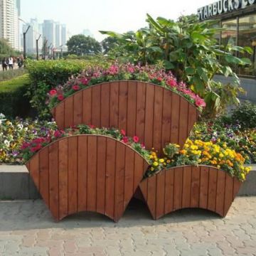 Garden Decorative Outdoor Flower Boxes Removable Environmental Protection