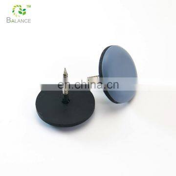 High quality nail on furniture leg slider pads