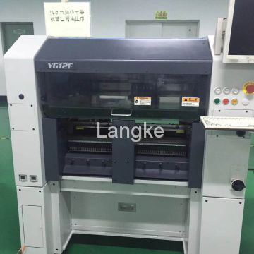 Yamaha YG12F pick and place machine SMD chip shooter with tray stacker for sale