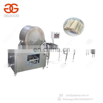 Easy Operation Mini Round Spring Roll Sheet Making Equipment Automatic Injera Forming Machine