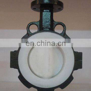 Wafers End Type Butterfly Valves With Nylon Coated Disc photo-3