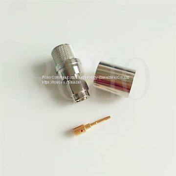 RF Coaxial SMA Female Crimp Connector for Rg213+LMR400+Rg214 Cable