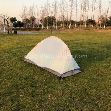 Breathable Ultralight Hiking Tent Polyester Fiber