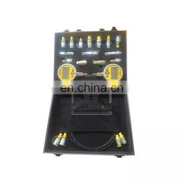 XZTK-60P Combo Excavator Hydraulic Pressure Tester Pressure Gauge Test Coupling