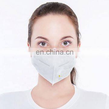 Polyester Earloop Style White Folding Dust Mask for Your Health