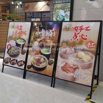 Aluminum Display Snap Frame A4 Poster Stand Board photo-2