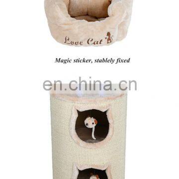 Postbox Shape Cute Cat Climbing Frame Tall Cat House Cat Nest for Sisal Scratching photo-4