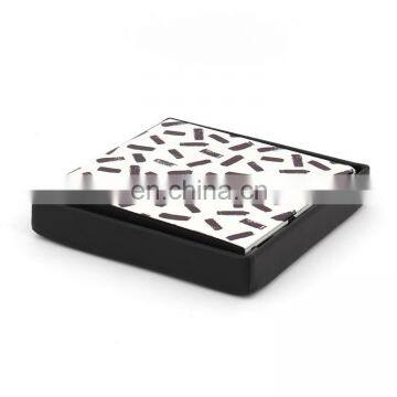 Customized Printing Pvc Leather Square Folding Storage Stool/storage Seat/storage Ottoman Space Saving Home Furniture