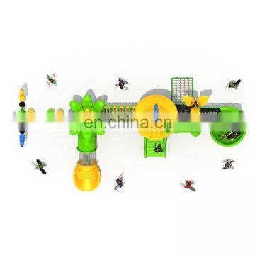 Baihe Spaceship Series Kids Outdoor Amusement Plastic Slides photo-4