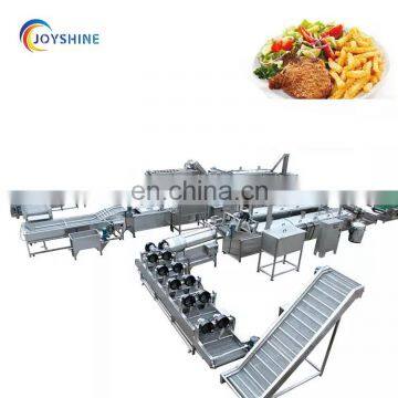 Full- Automatic Fried Potato Chips Production Line French Fries Making Machine photo-2