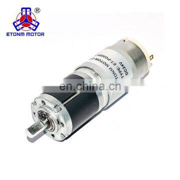 small diameter dc planetary gear motor low noise for electric curtain