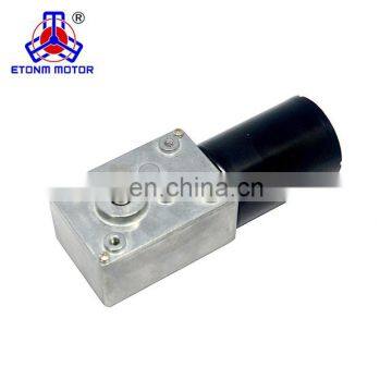 60mm High Torque dc Micro 12v 260rpm Worm Gear Brushless Motor